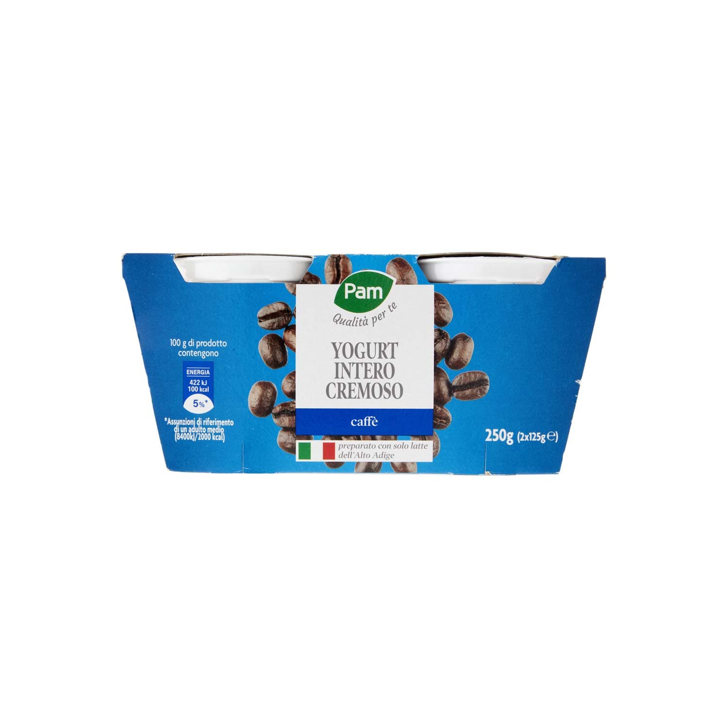 PAM PANORAMA Yogurt intero Cremoso al Caffè 250g (125g x 2) – immagine 3
