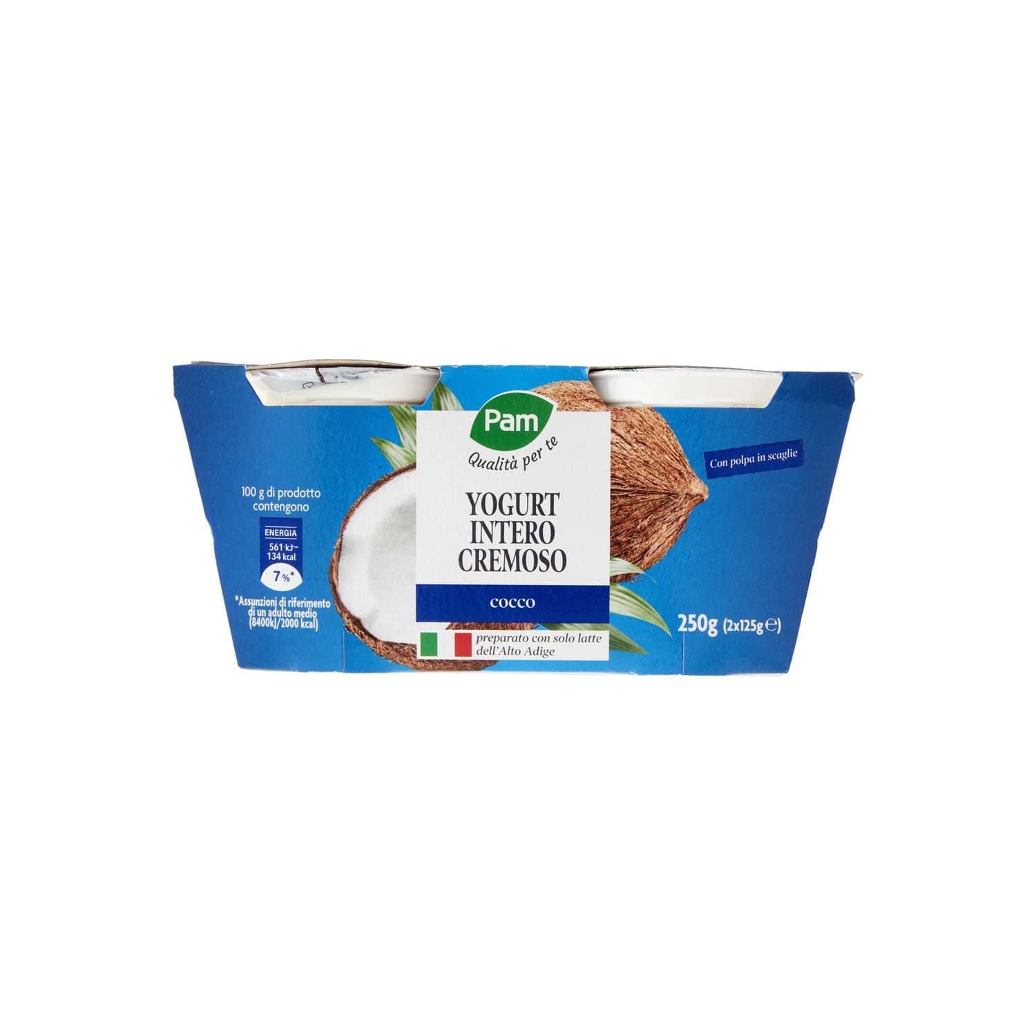 PAM PANORAMA Yogurt intero Cremoso al Cocco 2 x 125 g – immagine 5