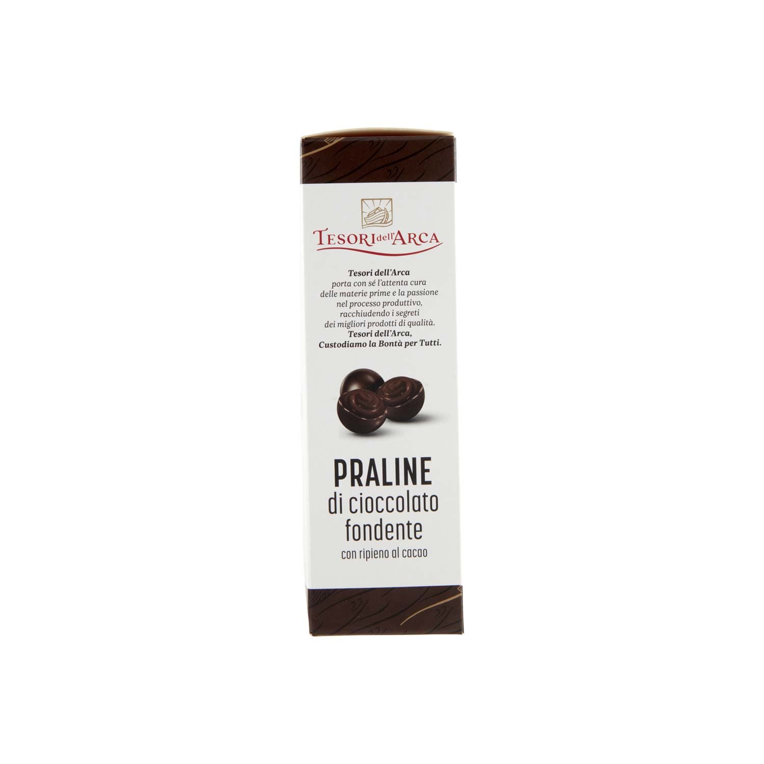 TESORI DELL'ARCA Praline di cioccolato fondente con ripieno al cacao 130 g – immagine 6