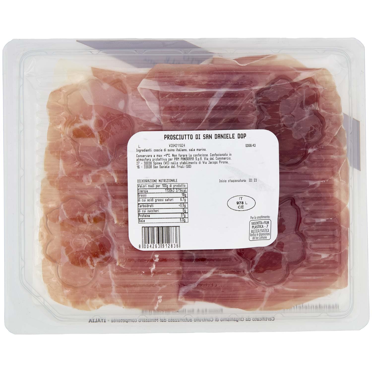 PAM PANORAMA Prosciutto di San Daniele DOP 100 g – immagine 5