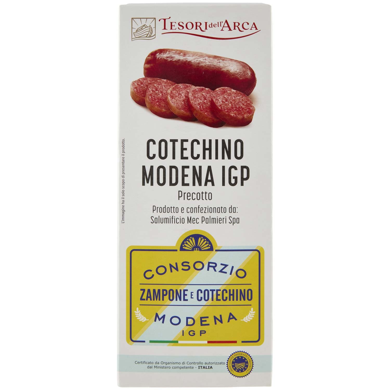 TESORI DELL'ARCA Cotechino Modena IGP Precotto 500 g – immagine 3