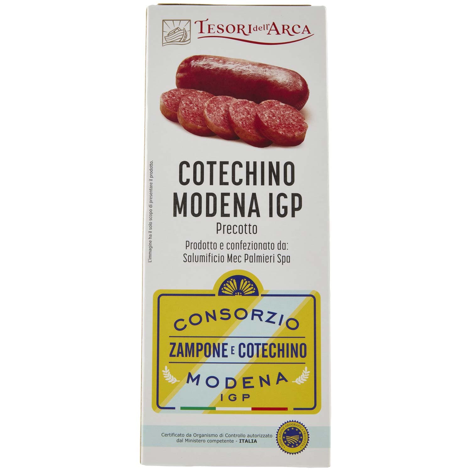 TESORI DELL'ARCA Cotechino Modena IGP Precotto 500 g – immagine 5