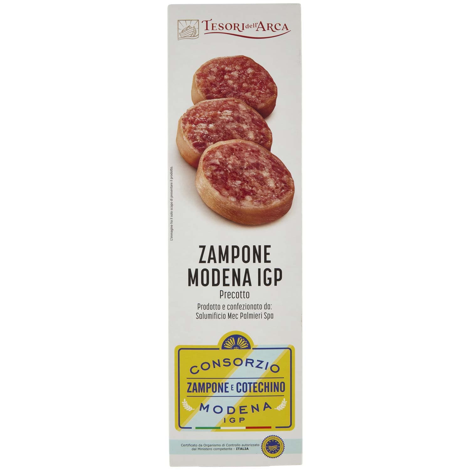 TESORI DELL'ARCA Zampone Modena IGP Precotto 1000 g – immagine 3