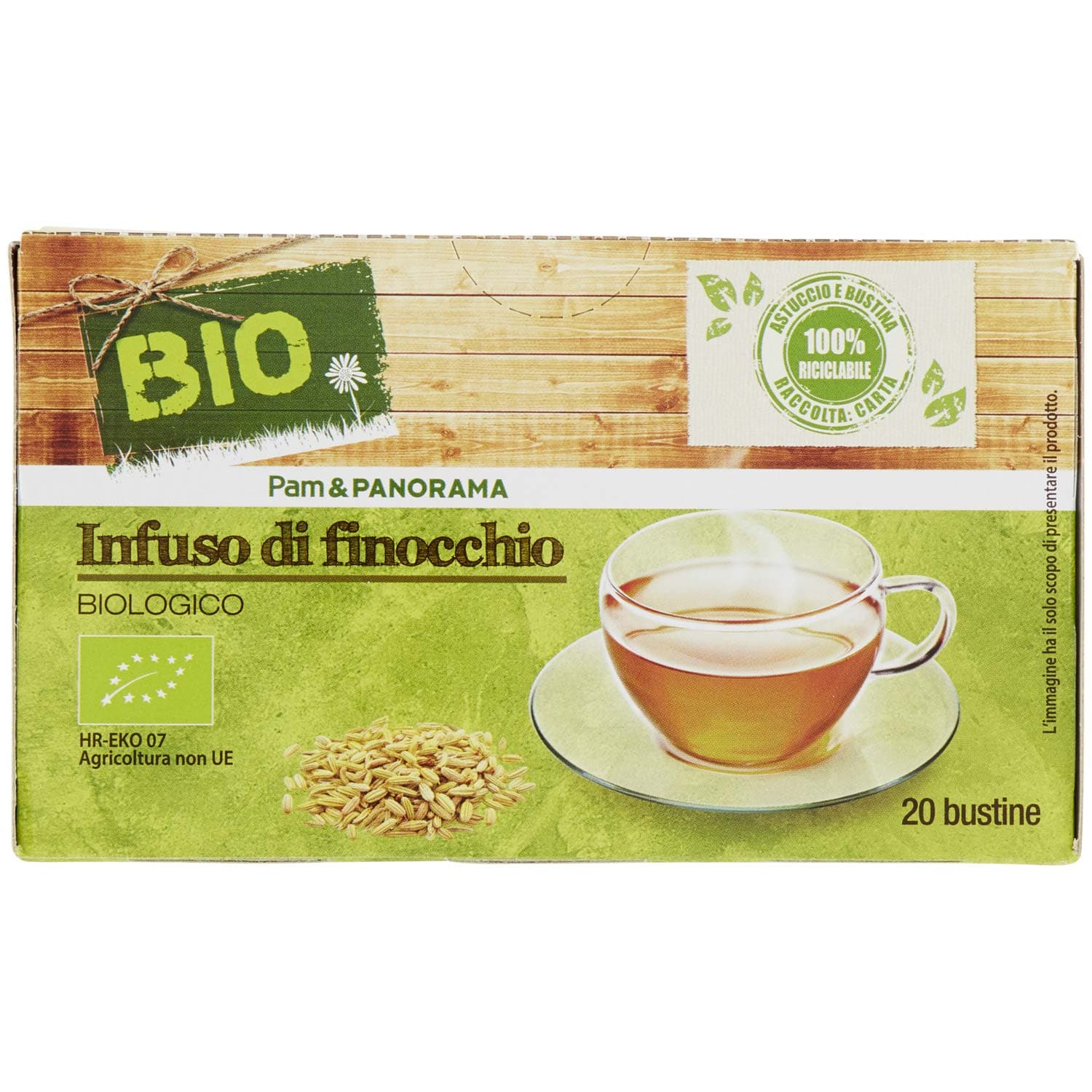 BIO Tisana di finocchio 40g (2g x 20) – immagine 3