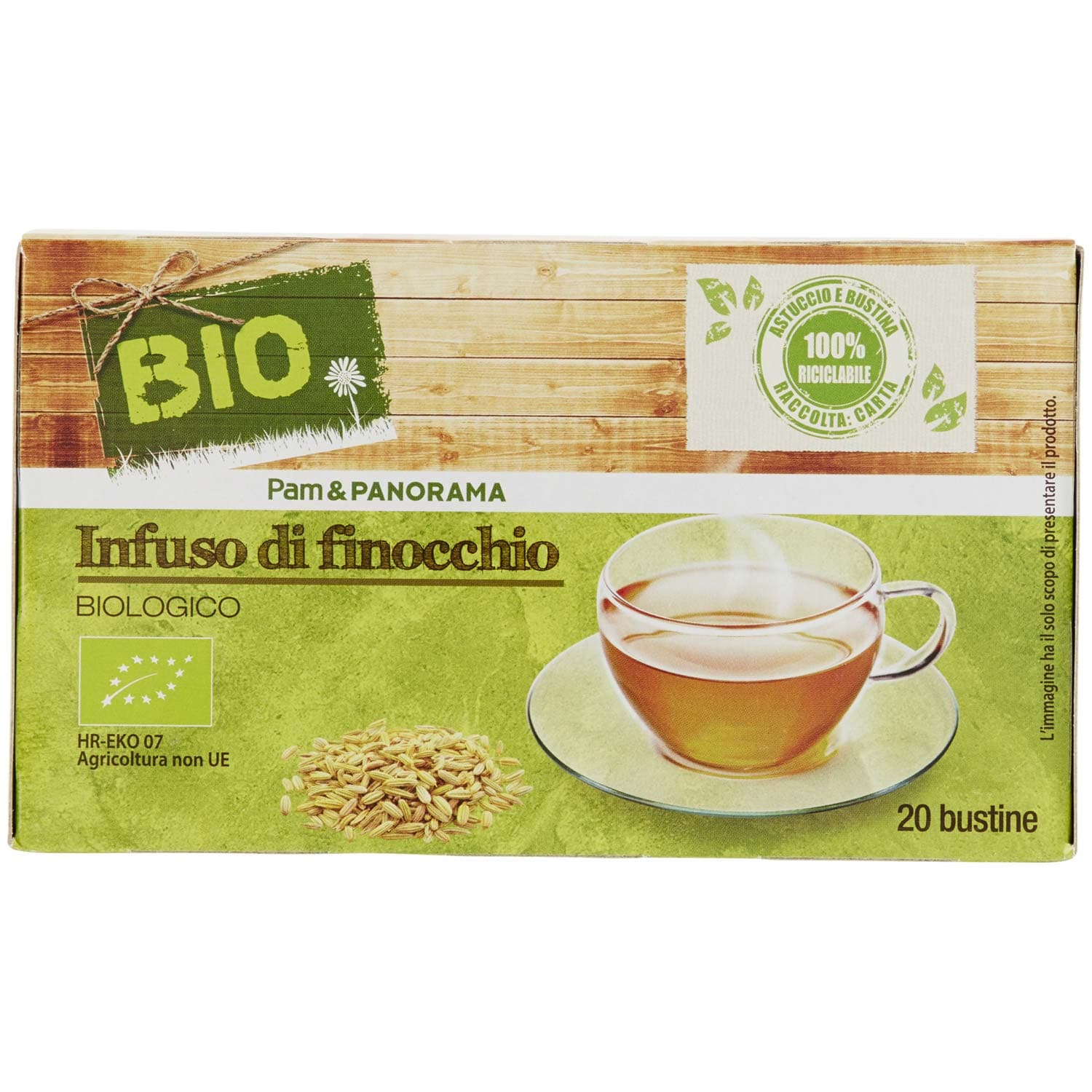 BIO Tisana di finocchio 40g (2g x 20) – immagine 5