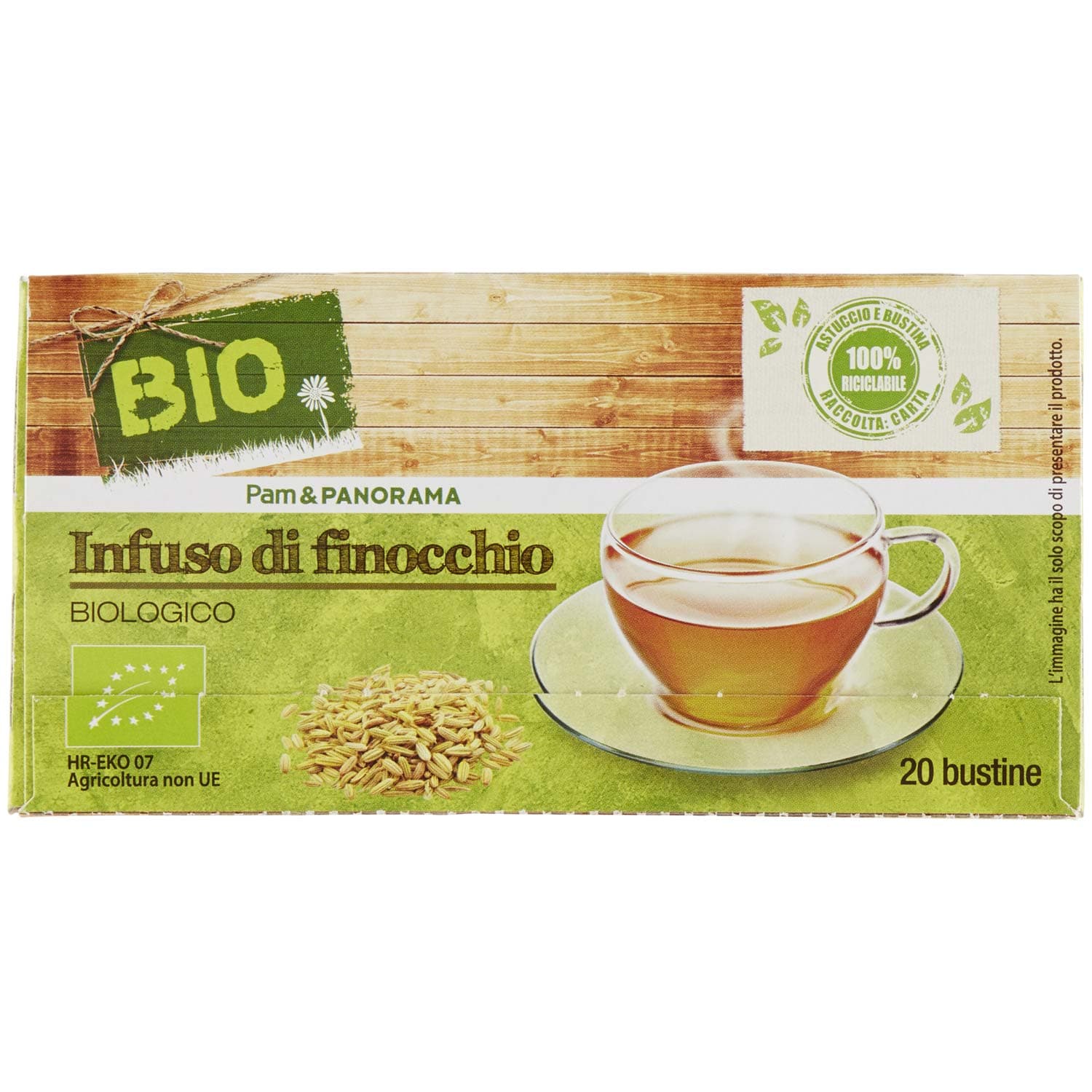 BIO Tisana di finocchio 40g (2g x 20) – immagine 7