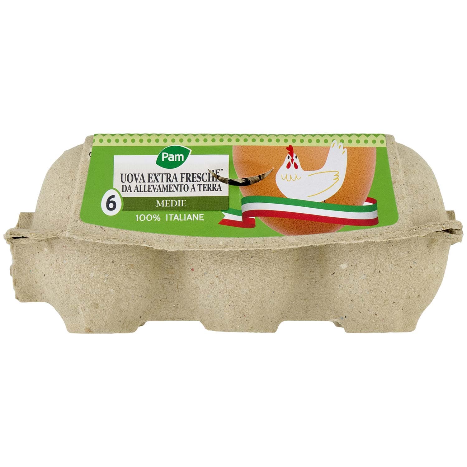 PAM PANORAMA 6 Uova extra fresche Medie da Allevamento a Terra – immagine 8
