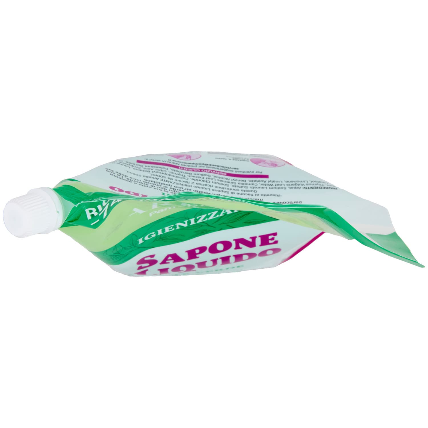 ARKALIA Sapone Liquido Igienizzante Tè Verde Viso e Mani Ricarica 1 L – immagine 7