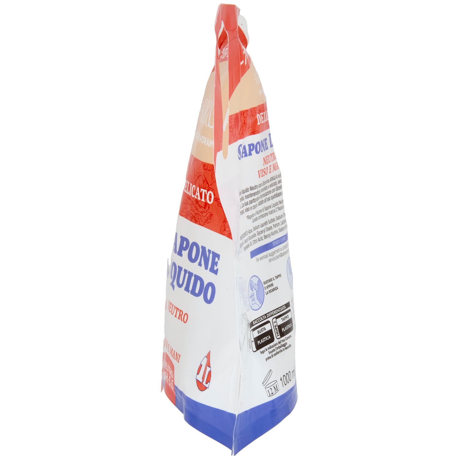 ARKALIA Sapone Liquido Delicato Viso e Mani Ricarica 1 L – immagine 6