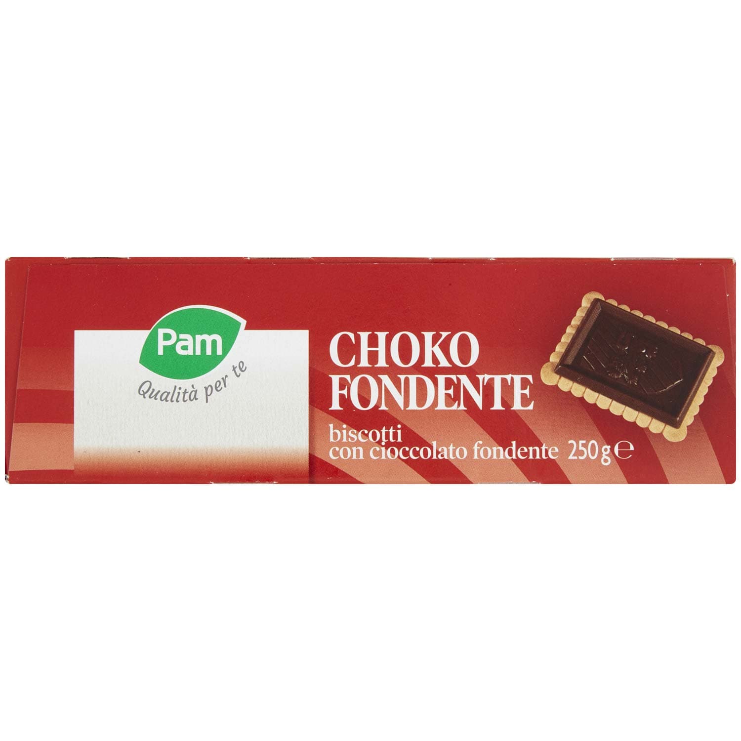 PAM Qualità per te Choko Fondente biscotti con cioccolato fondente 250g (25g x 10) – immagine 7