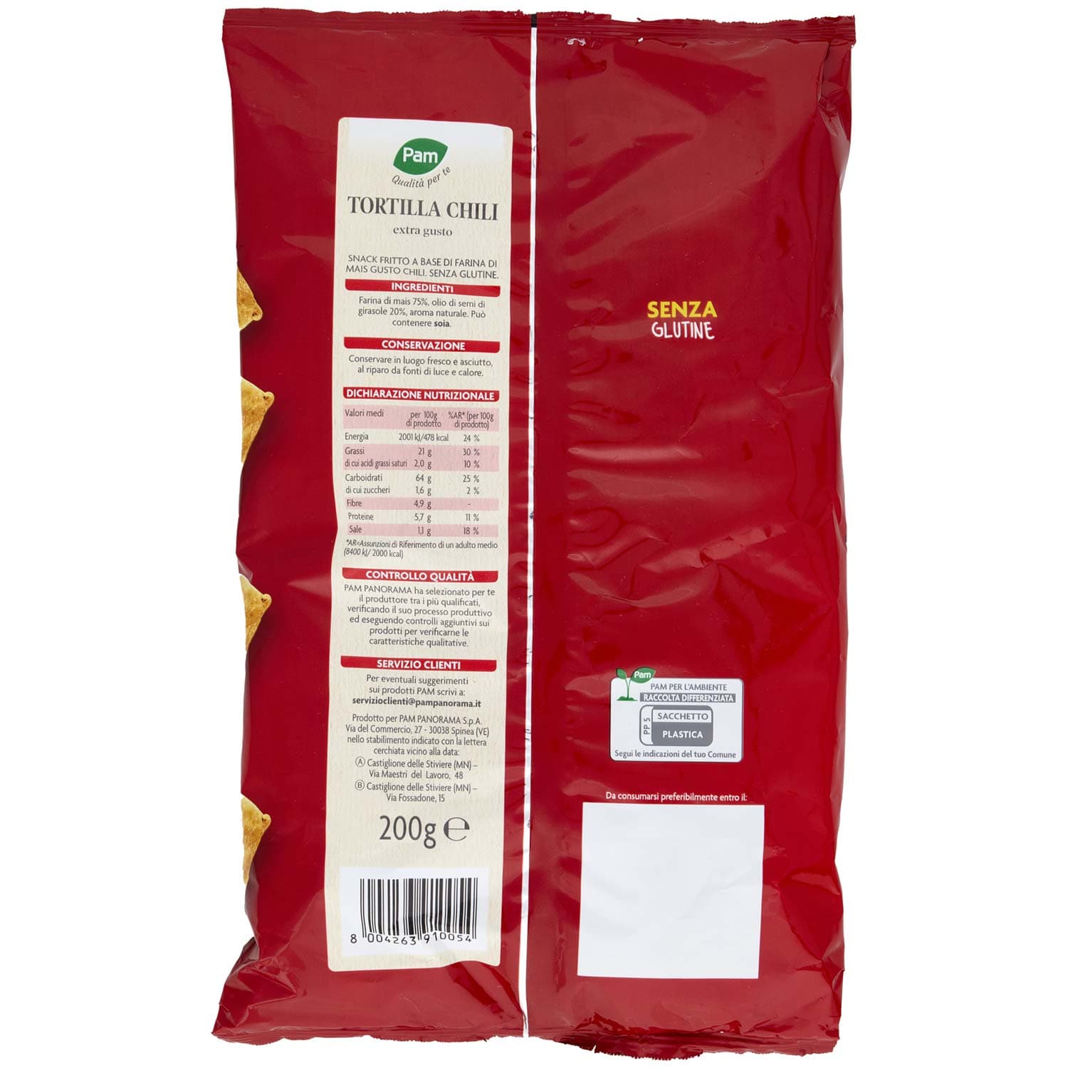 PAM Qualità per te Tortilla Chili 200 g – immagine 5