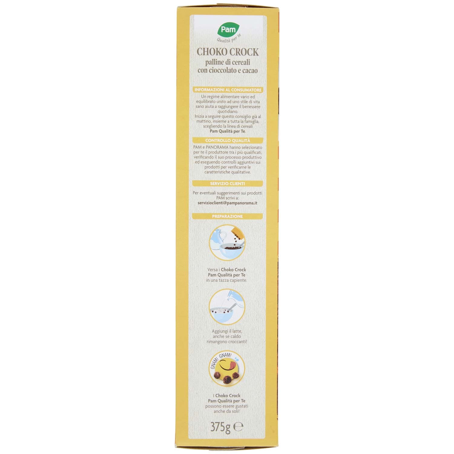 PAM Qualità per te Choko Crock al cioccolato e cacao 375 g – immagine 4