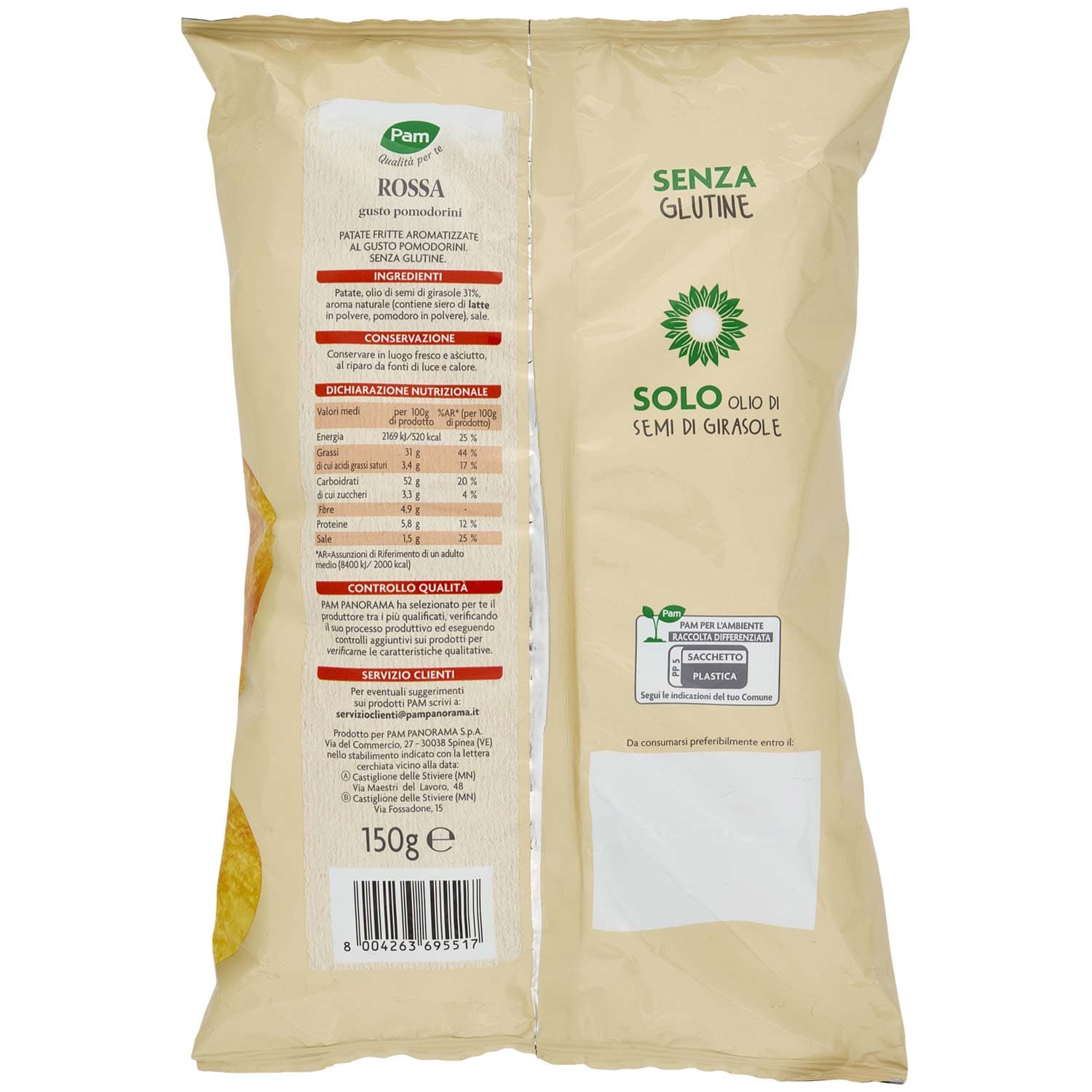 PAM Qualità per te Rossa gusto pomodorini 150 g – immagine 5