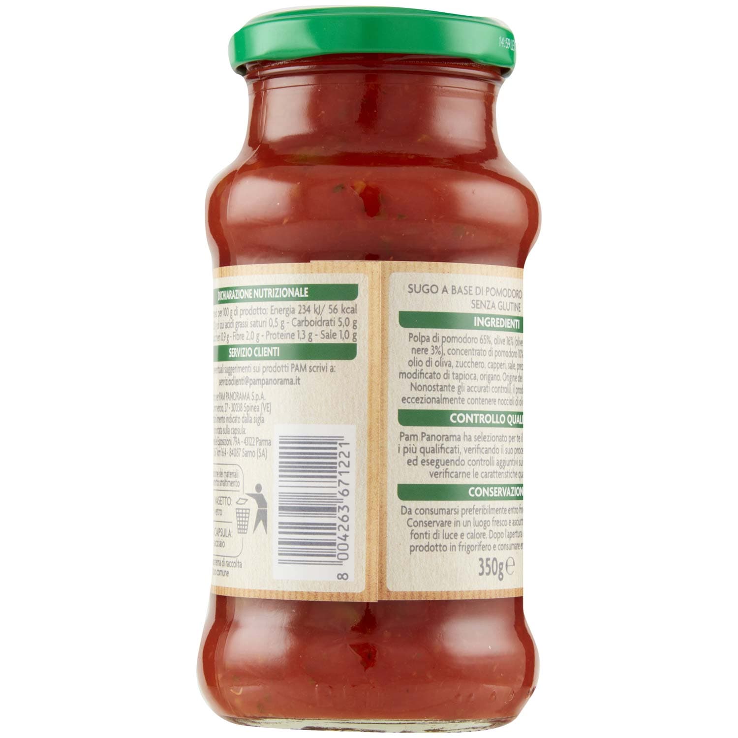 PAM PANORAMA Sugo alle olive 350 g – immagine 5