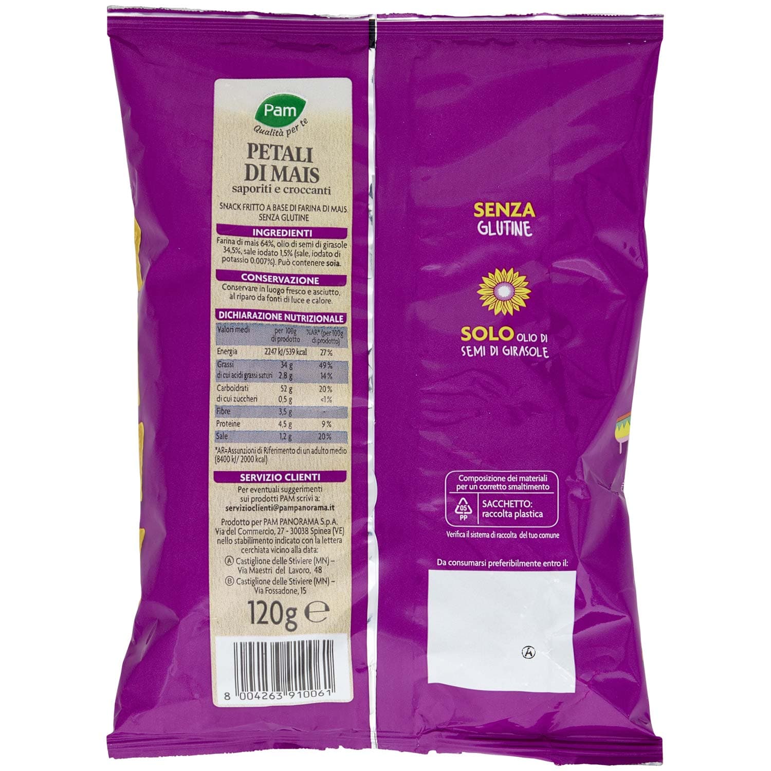 PAM Qualità per te Petali di Mais 120 g – immagine 5