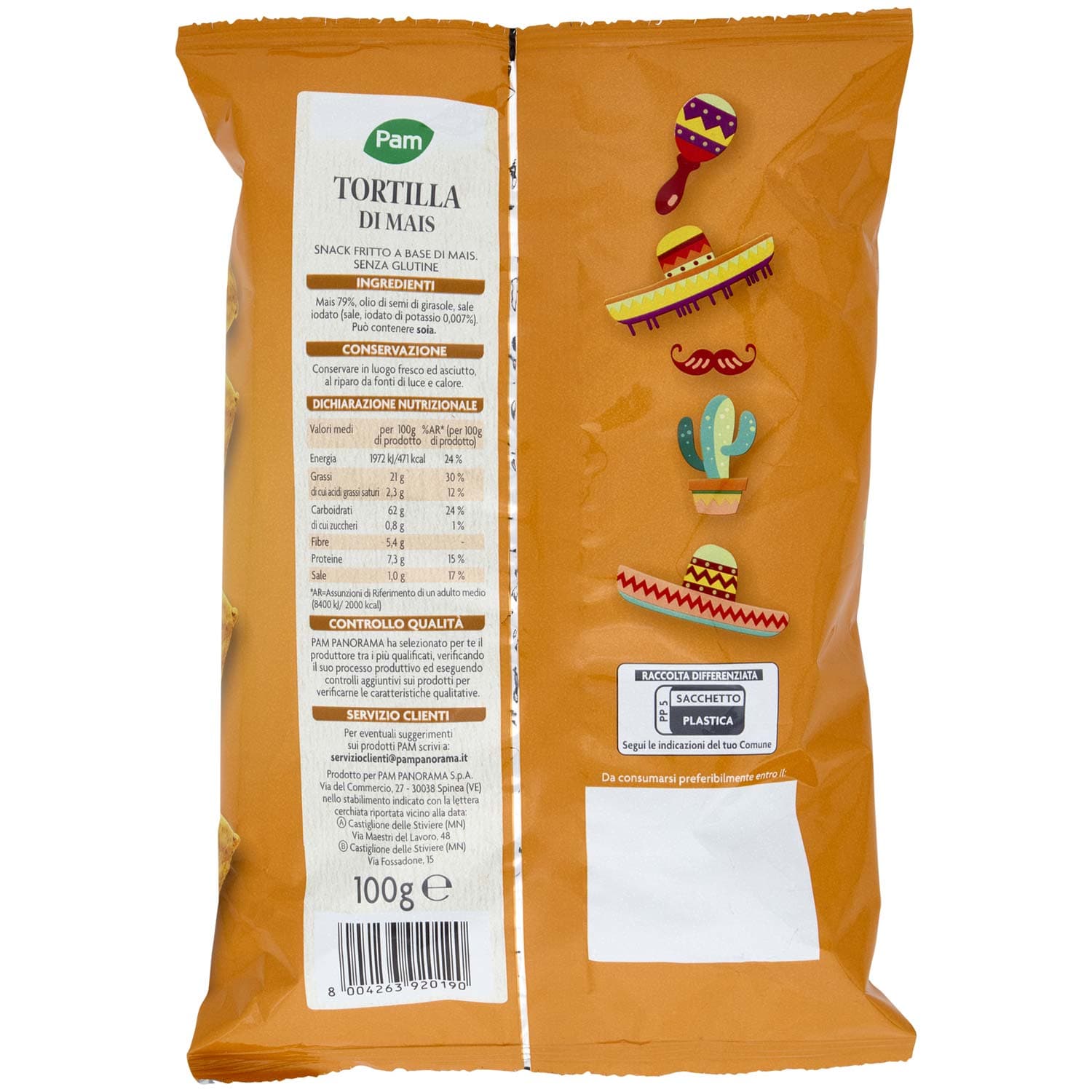 PAM Tortilla di Mais 100 g – immagine 5