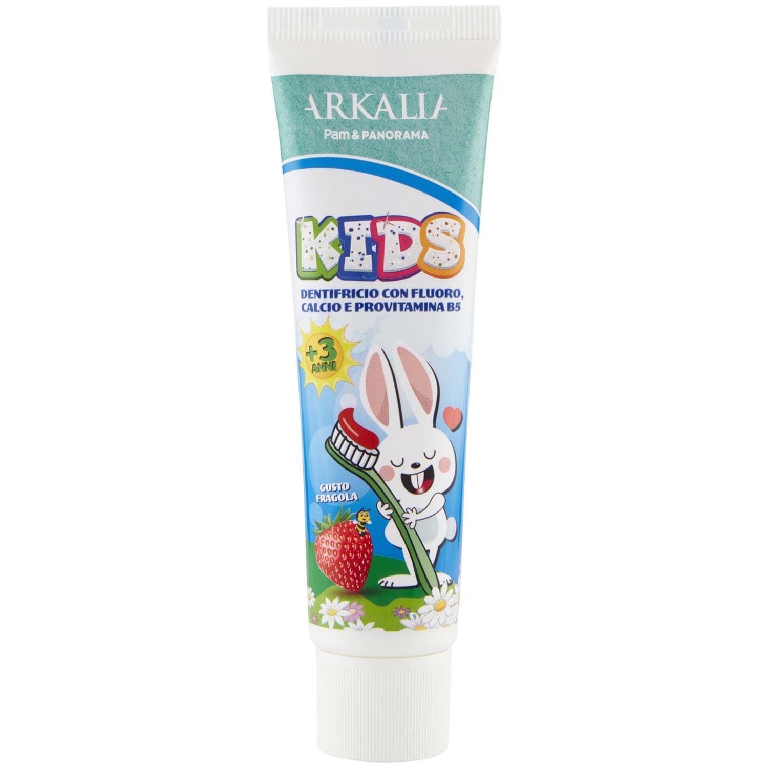 ARKALIA Dentifricio Kids Fresh Gusto Fragola +3 anni 50 ml – immagine 3