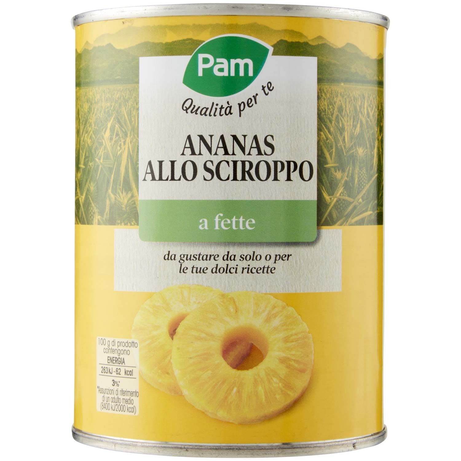 PAM Qualità per te Ananas a fette sciroppato 565 g – immagine 3
