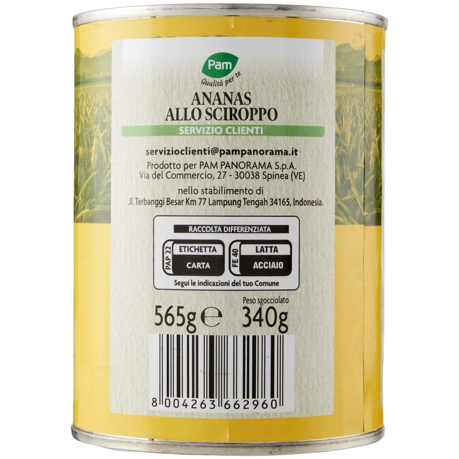 PAM Qualità per te Ananas a fette sciroppato 565 g – immagine 6