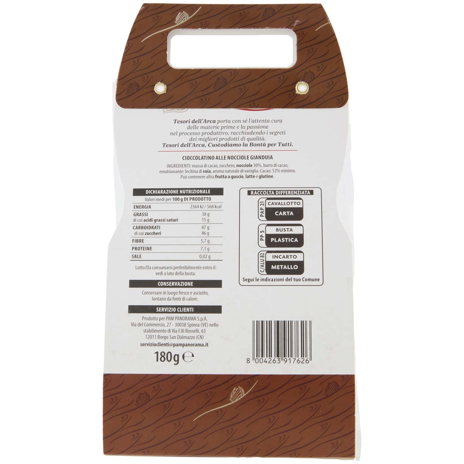 TESORI DELL'ARCA Gianduiotti Classici 180 g – immagine 5