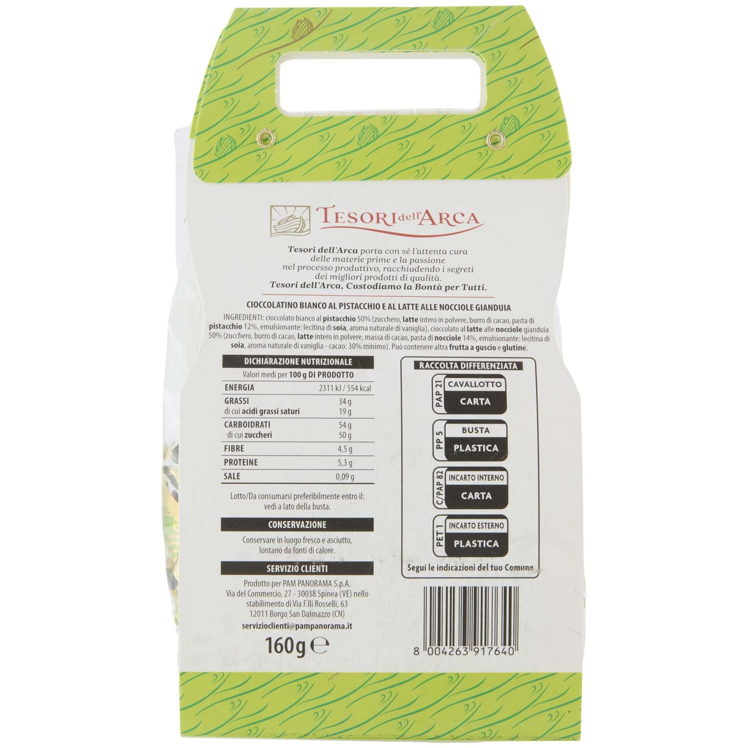 TESORI DELL'ARCA Cremini al Pistacchio 160 g – immagine 5
