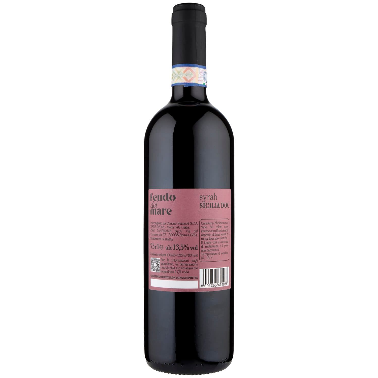 Sicilia DOC Syrah - Feudo del Mare – immagine 5