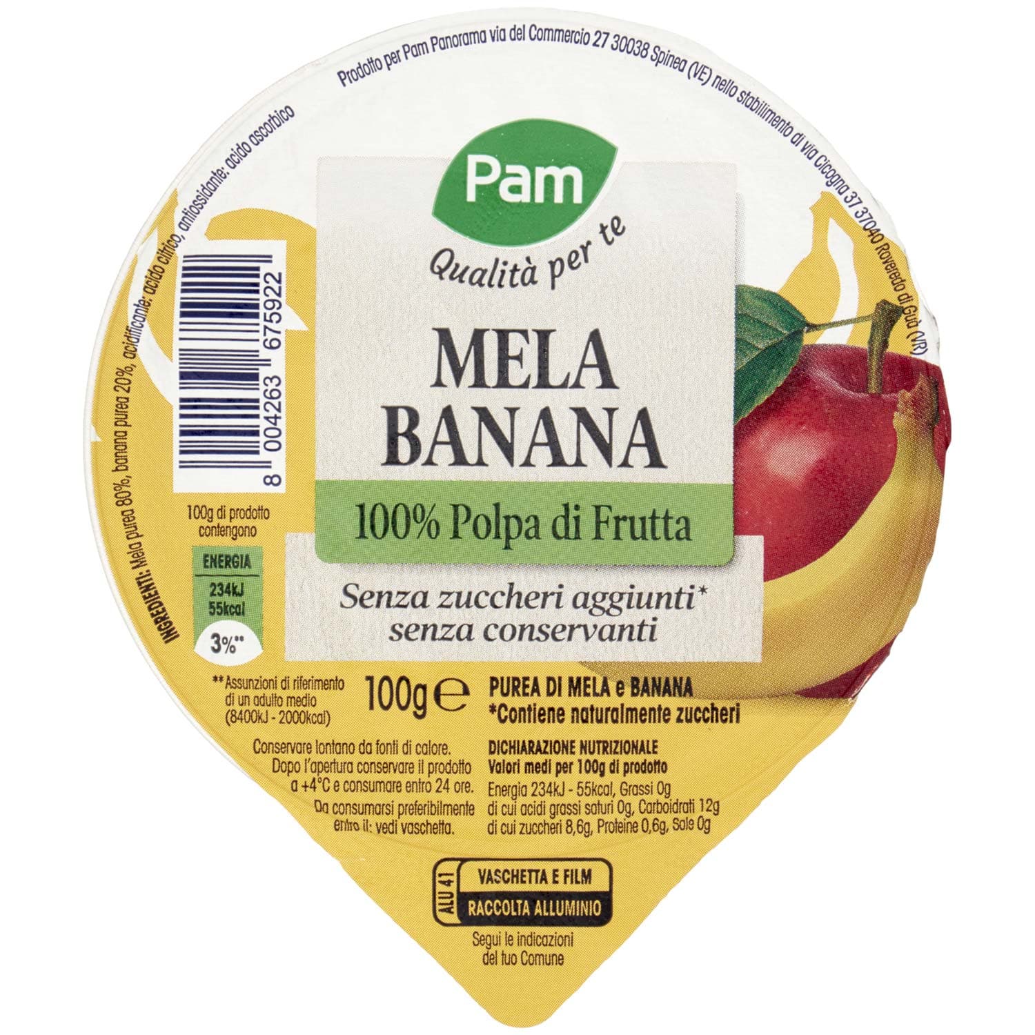 PAM Qualità per te Mela Banana 100 g – immagine 3