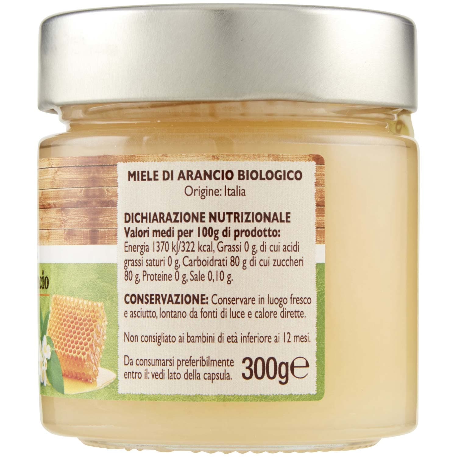 BIO Miele di arancio Biologico 300 g – immagine 6