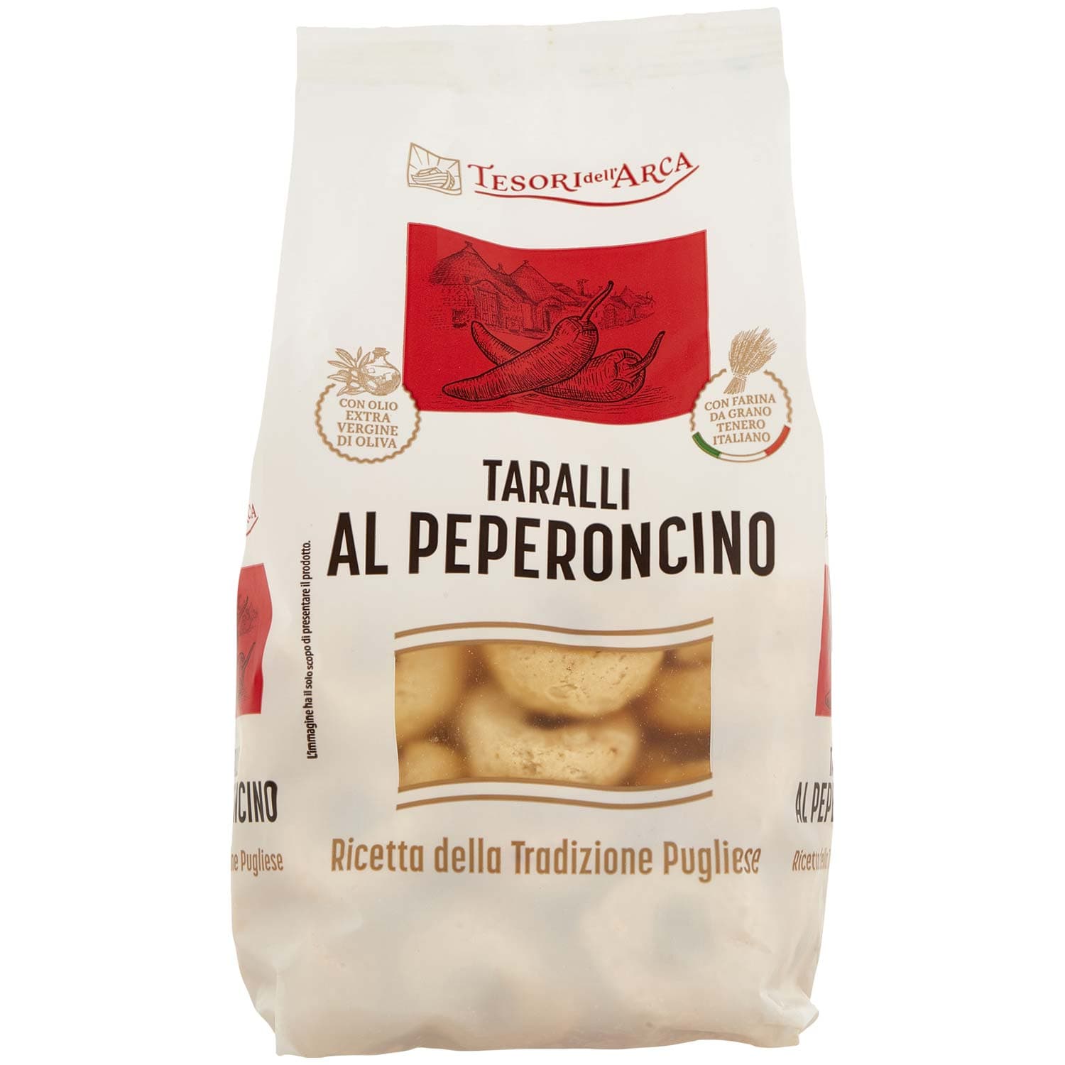 TESORI DELL'ARCA Taralli al Peperoncino 250 g – immagine 3