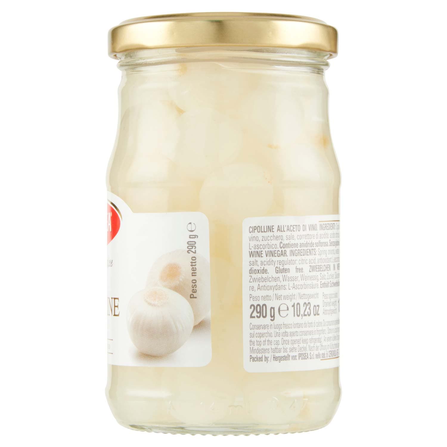 Iposea Cipolline all'aceto di vino 290 g – immagine 6
