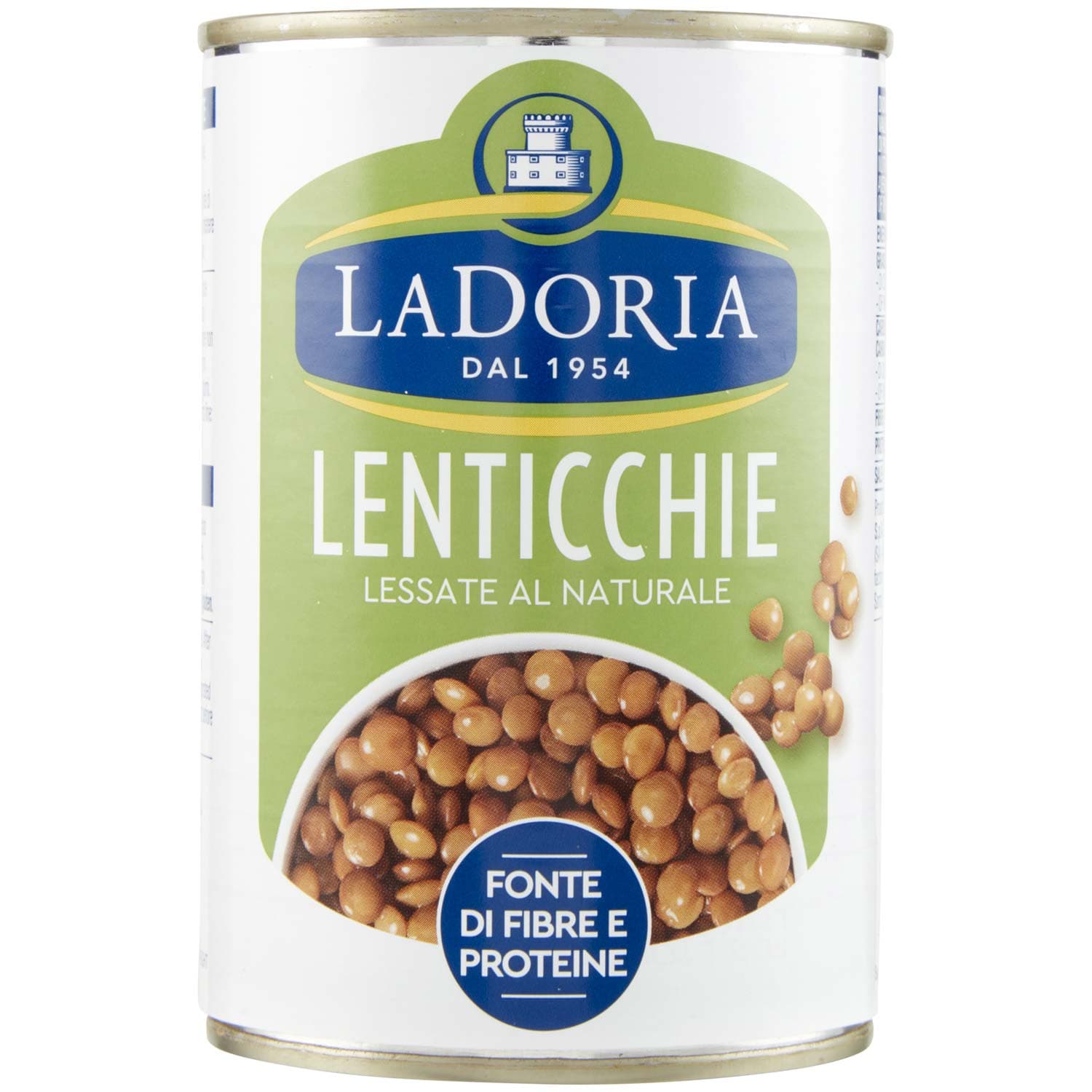 Lenticchie lessate al naturale La Doria 400 g 240 g – immagine 3