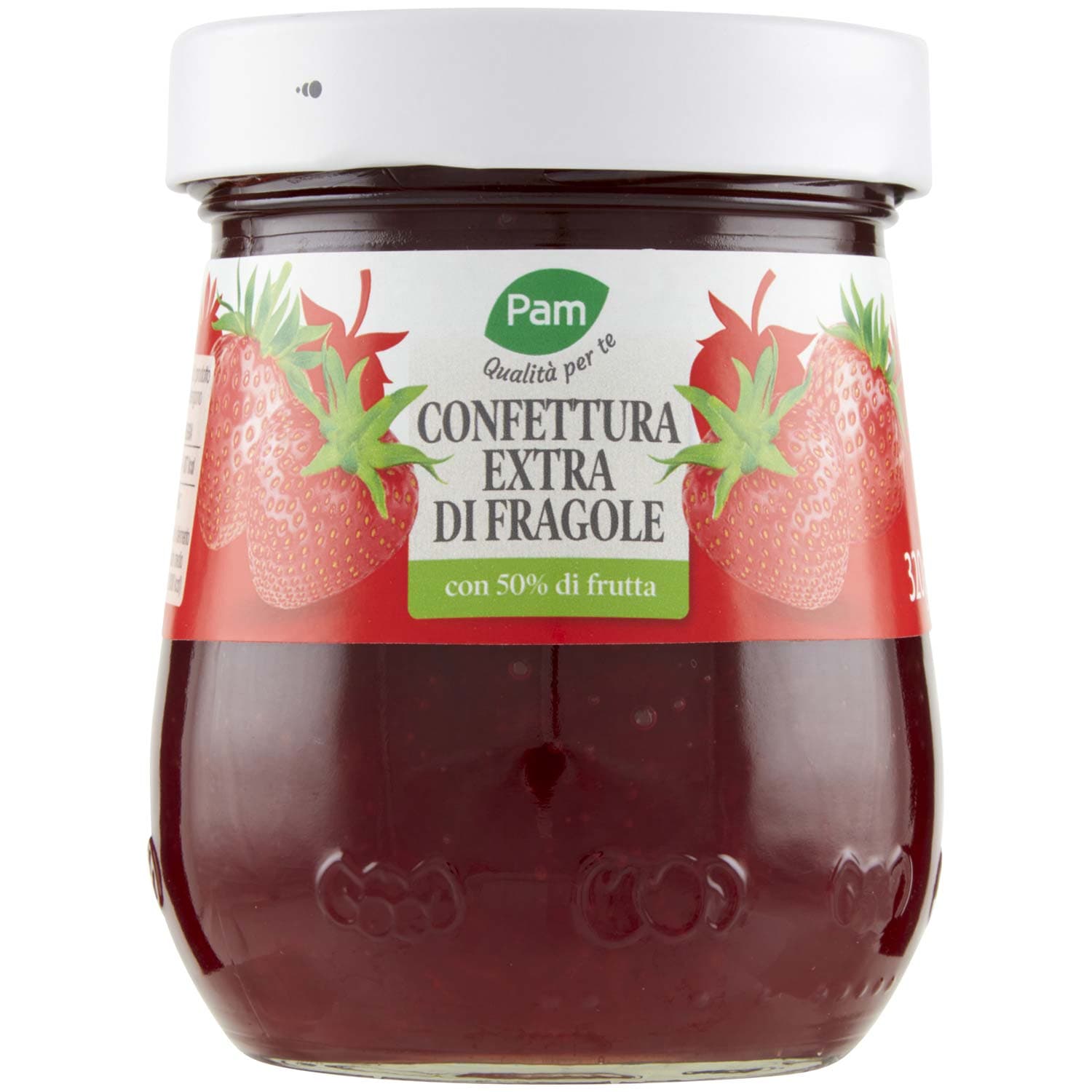 PAM Qualità per te Confettura Extra di fragole 320 g – immagine 3