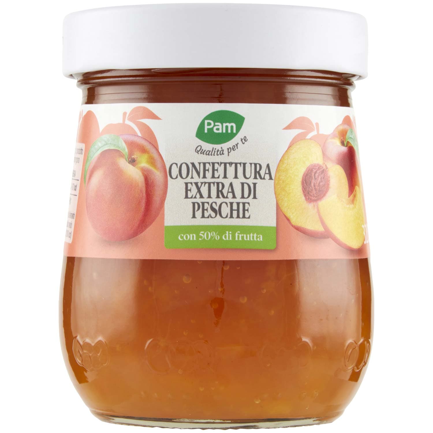 PAM Qualità per te Confettura Extra di pesche 320 g – immagine 3
