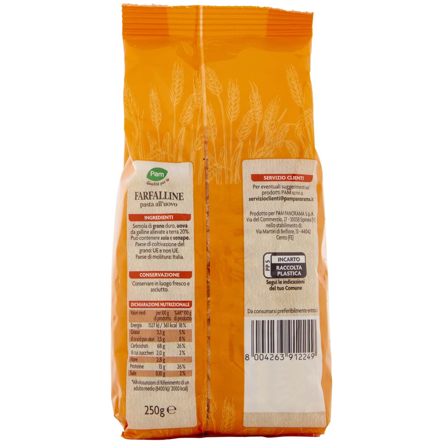 PAM Qualità per te Farfalline 250 g – immagine 5