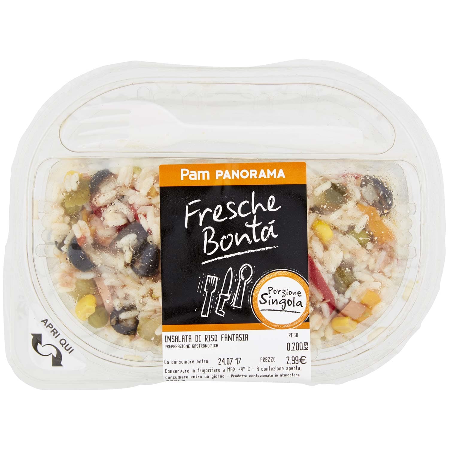 FRESCHE BONTÁ Insalata di Riso Fantasia 200 g – immagine 3