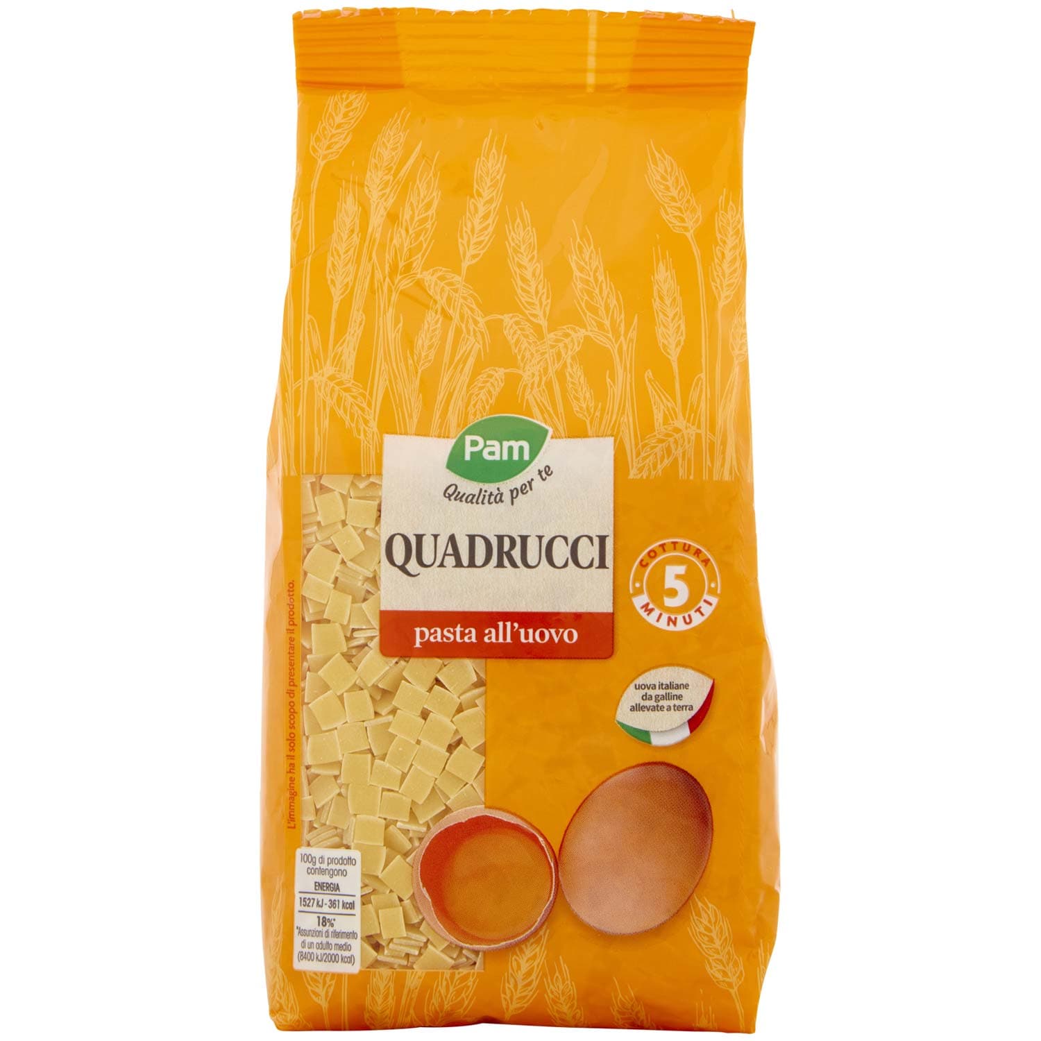 PAM Qualità per te Quadrucci 250 g – immagine 3