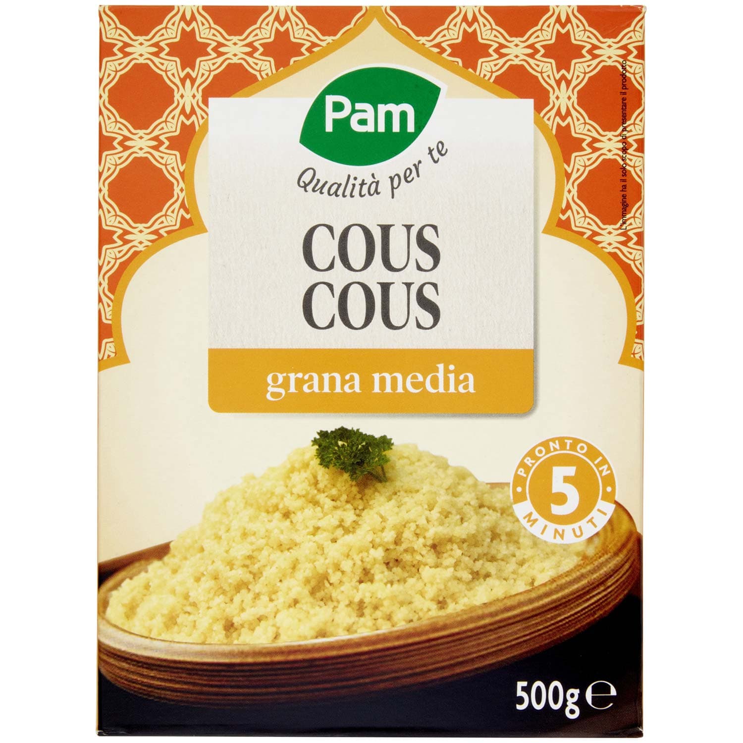 PAM PANORAMA Cous Cous 500 g – immagine 3