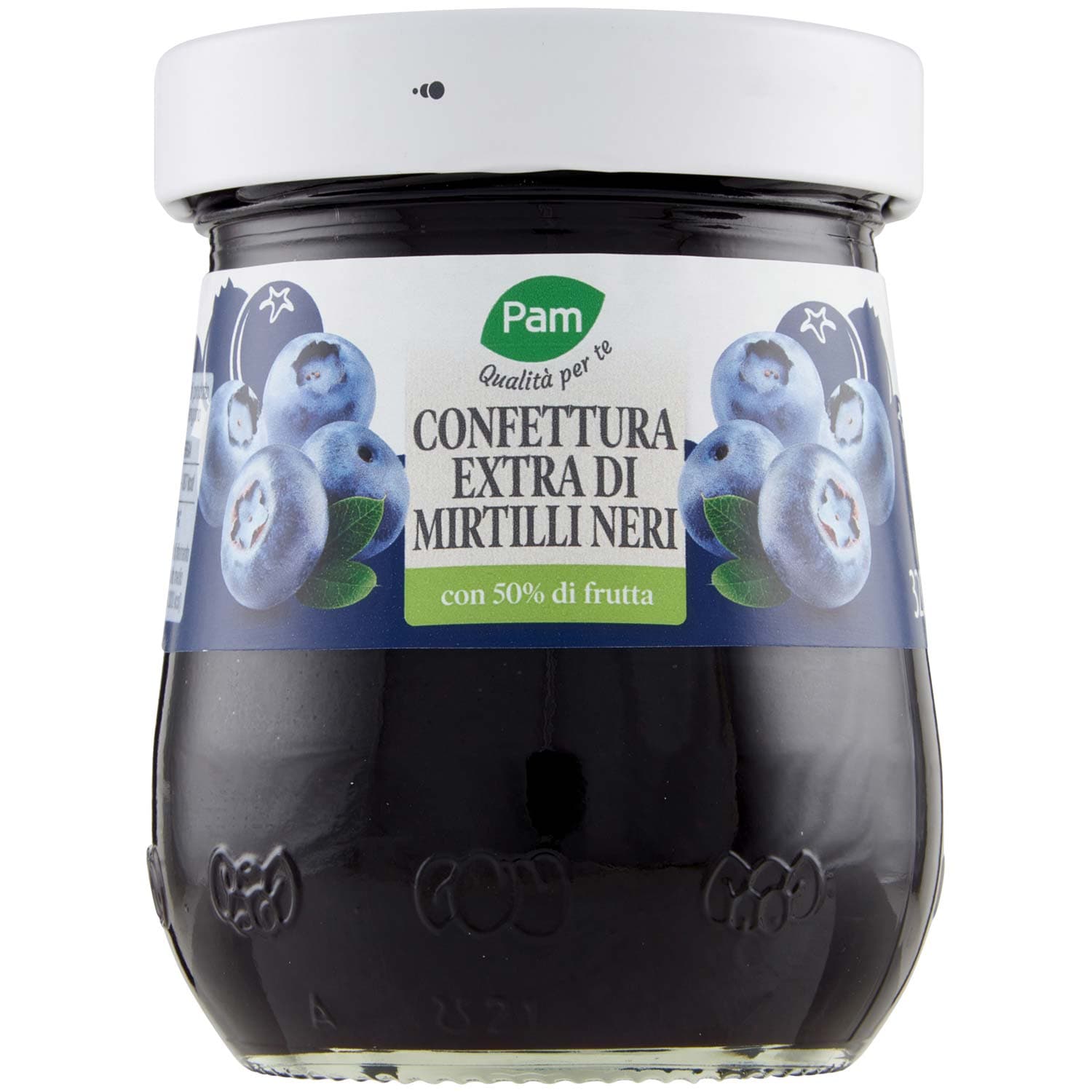 PAM Qualità per te Confettura Extra di mirtilli neri 320 g – immagine 3