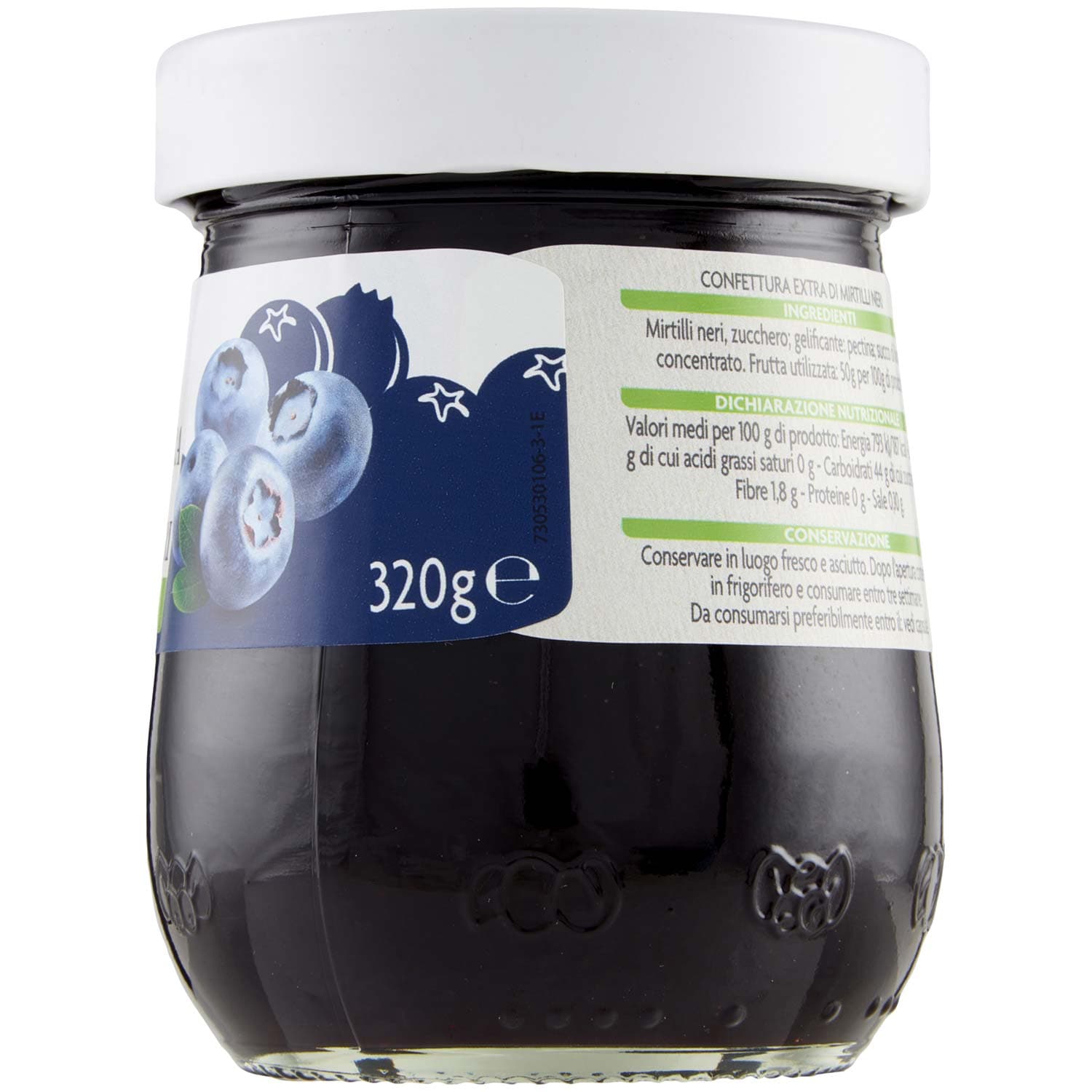 PAM Qualità per te Confettura Extra di mirtilli neri 320 g – immagine 6