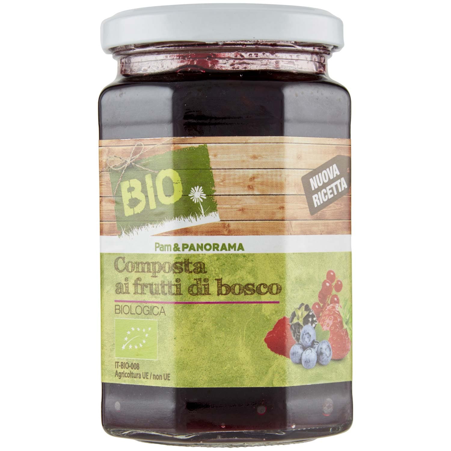 BIO Composta ai frutti di bosco Biologica 320 g – immagine 3