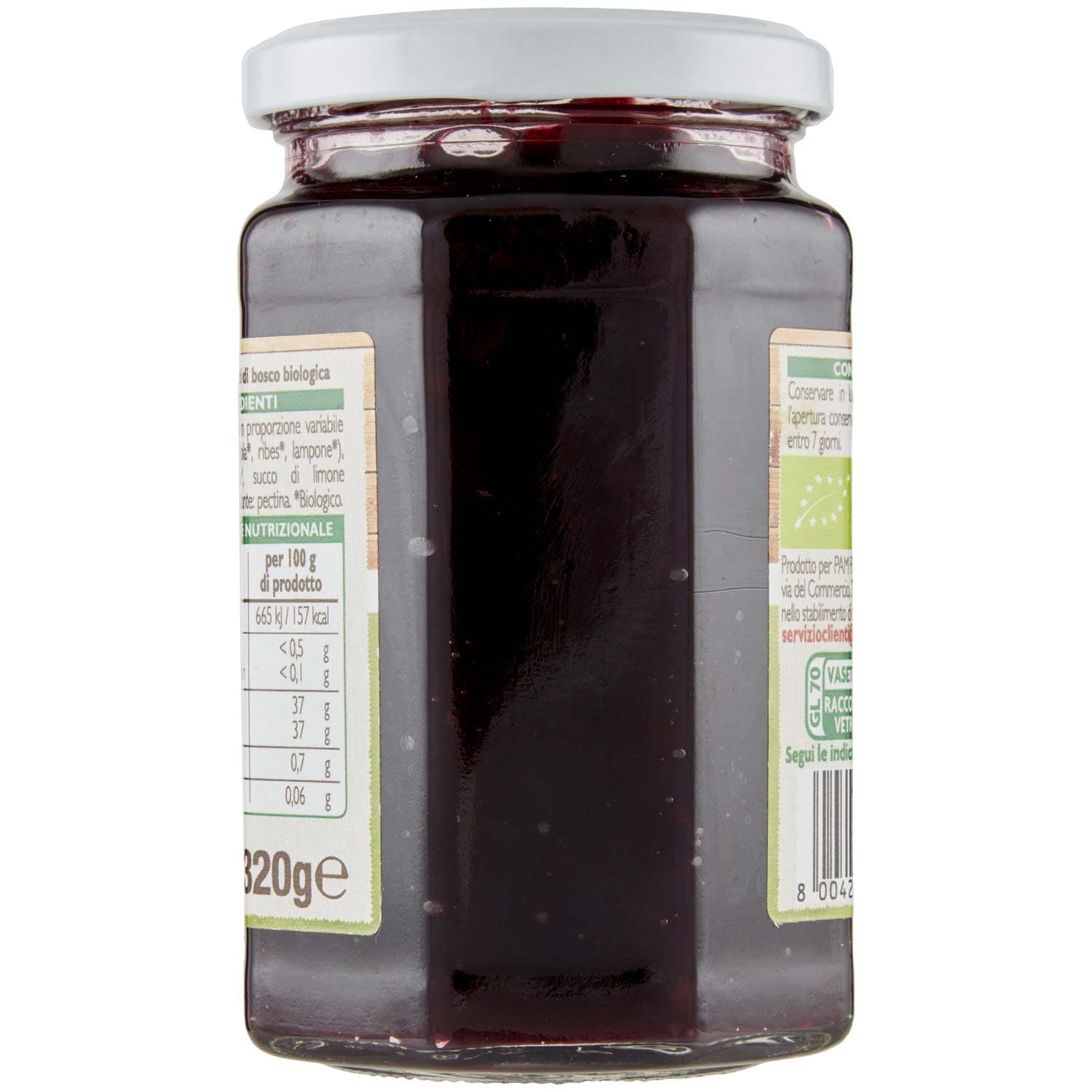 BIO Composta ai frutti di bosco Biologica 320 g – immagine 5