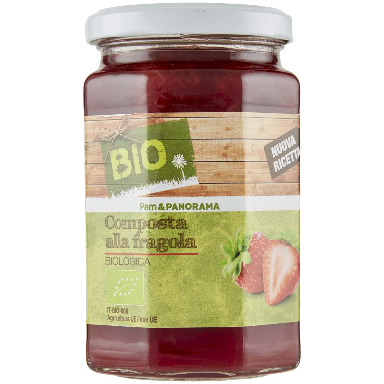 BIO Composta alla fragola Biologica 320 g – immagine 3