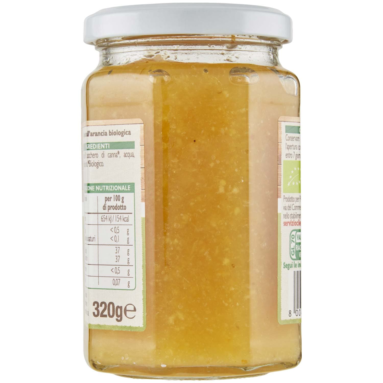 BIO Composta all'arancia Biologica 320 g – immagine 5
