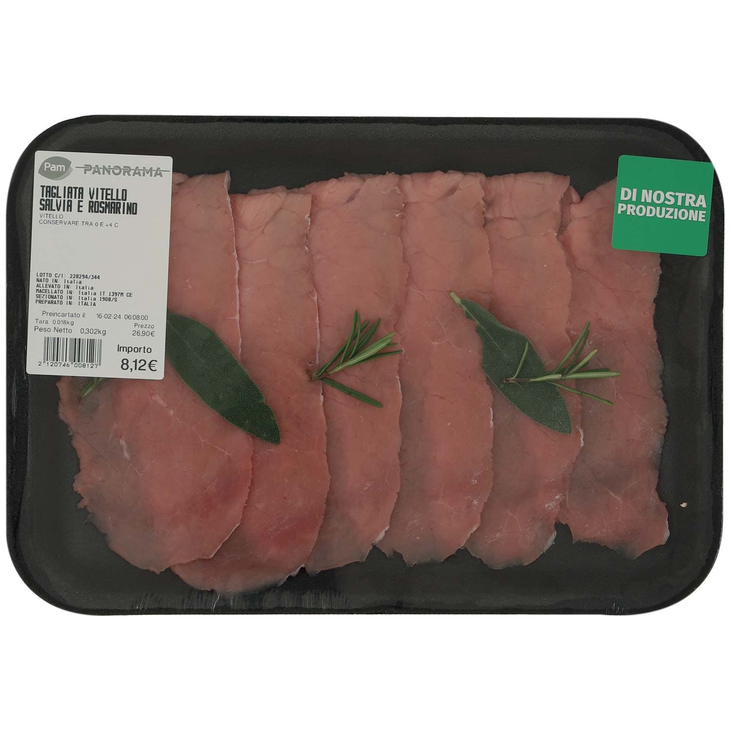 Tagliata vitello salvia e rosmarino – immagine 4