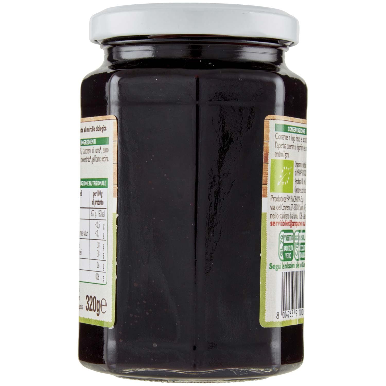 BIO Composta al mirtillo Biologica 320 g – immagine 5
