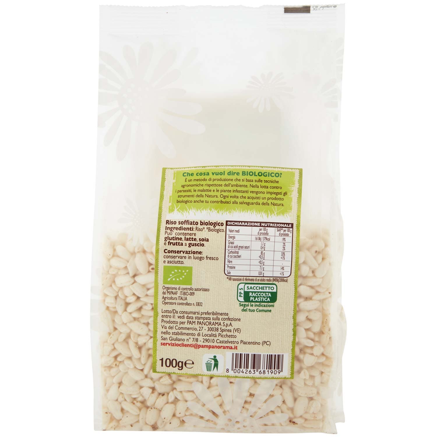 BIO Riso soffiato Biologico 100 g – immagine 5