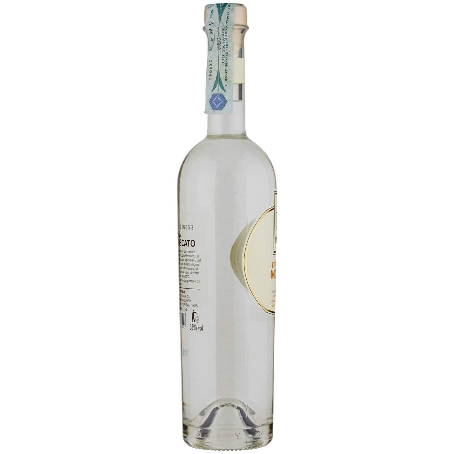 Aqua Nobile Grappa Moscato 50 cl – immagine 4