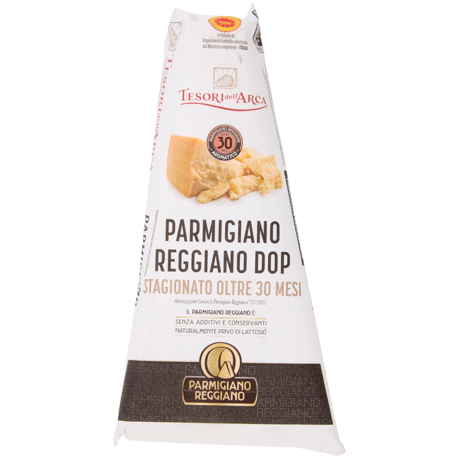 TESORI DELL'ARCA Parmigiano Reggiano DOP Stagionato Oltre 30 Mesi Aromatico 0,300 kg – immagine 3