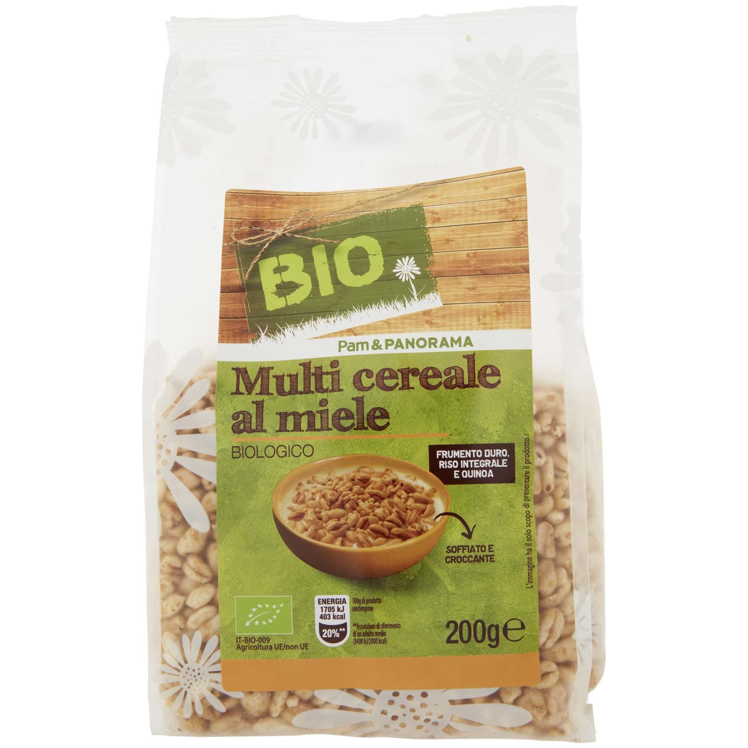 BIO Multi cereale al miele Biologico 200 g – immagine 3