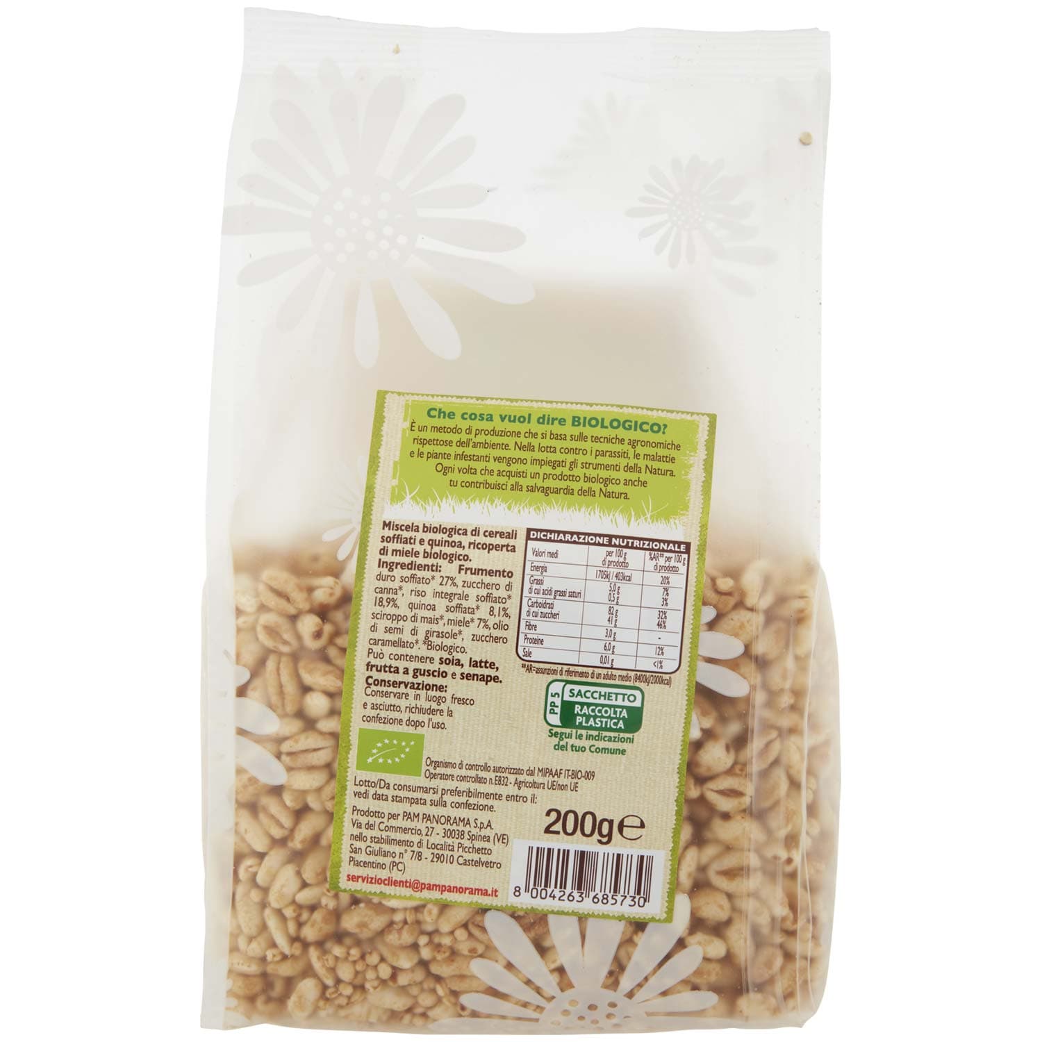 BIO Multi cereale al miele Biologico 200 g – immagine 5